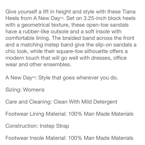 🖤NIB TIANA BRAIDED HEELS - Picture 2 of 6